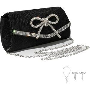 Women  Beaded Clutch Purse Evening Triangle Bag for Wedding Party and Phone